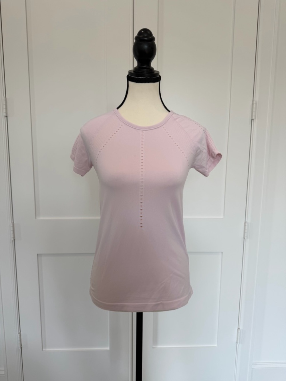 💗 Athleta Foothill Seamless Tee Pale Pink XS 💗